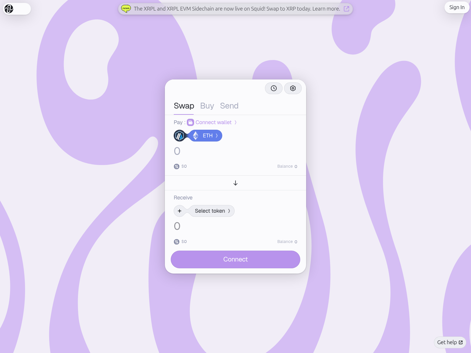 Screenshot of squid-bridge.com