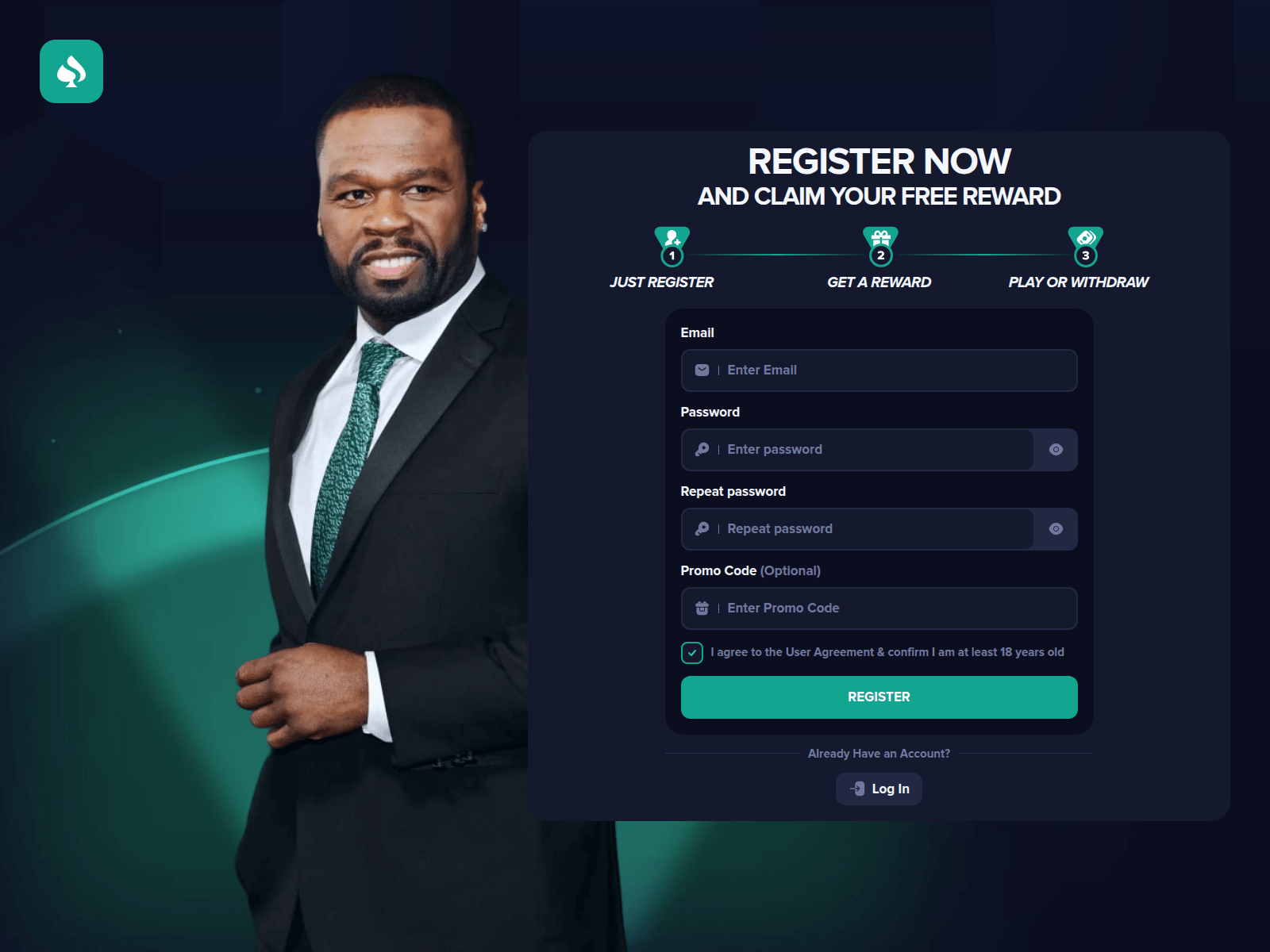 Screenshot of luckedbet.com