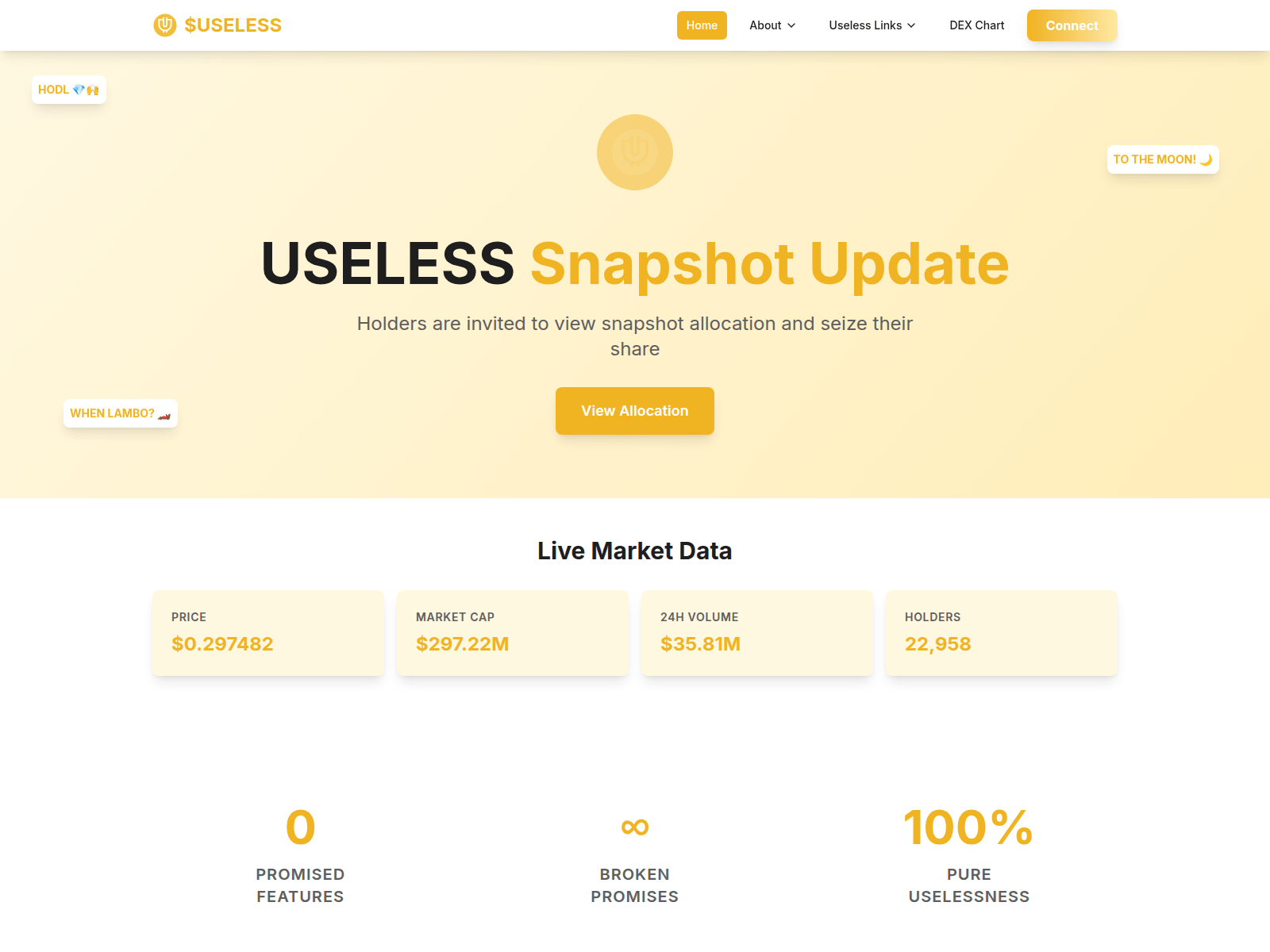 Screenshot of rewards-useless.xyz
