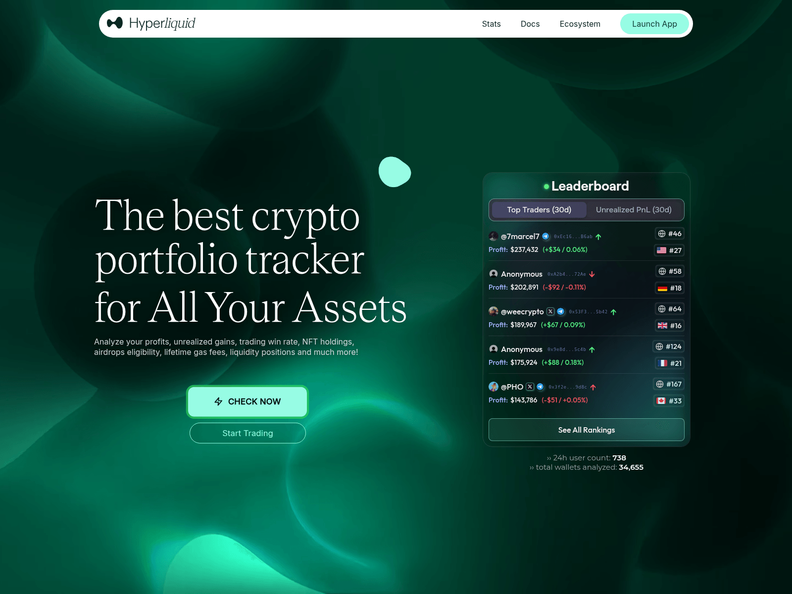 Screenshot of hyperliquid-tracking.xyz