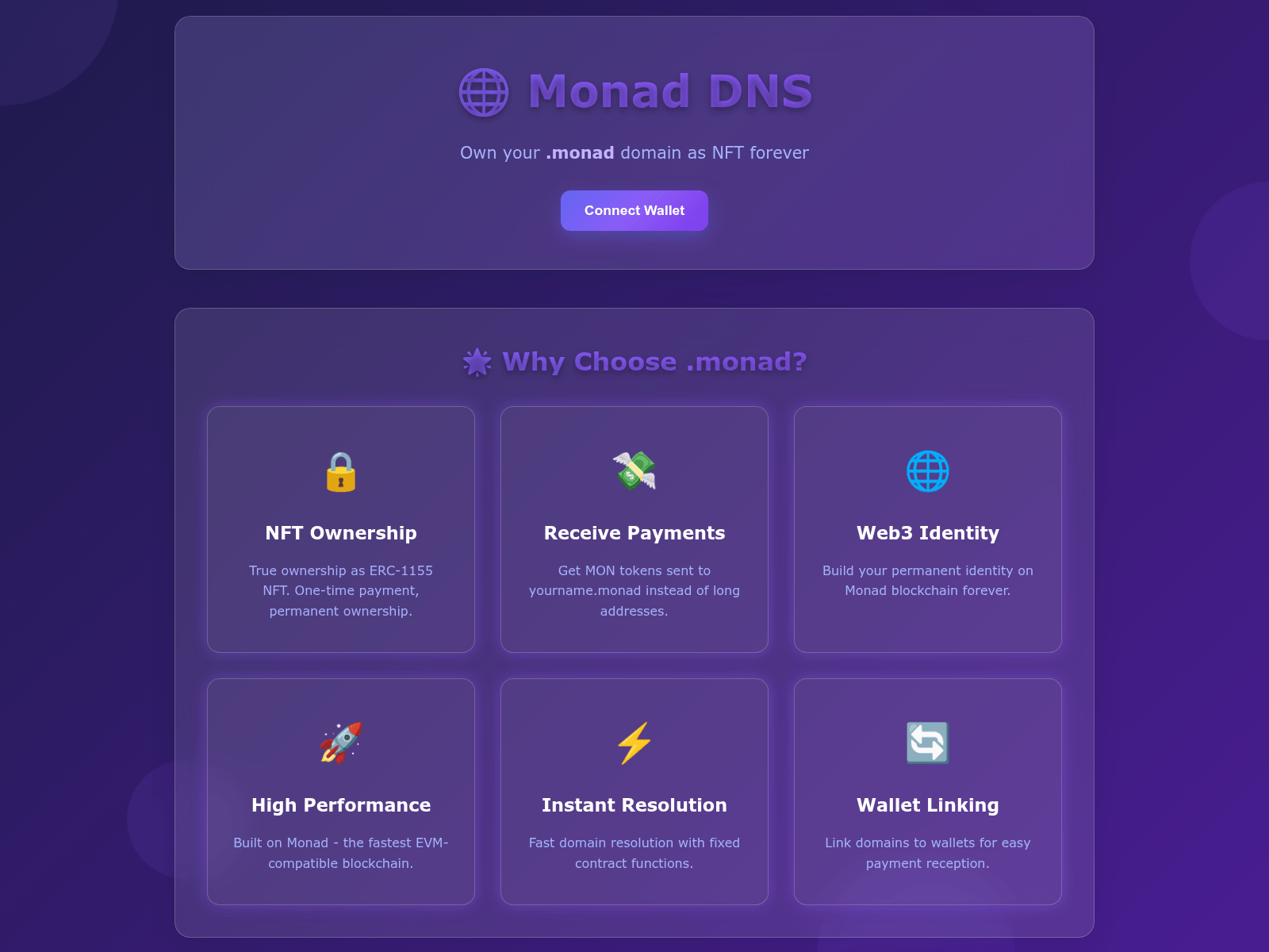 Screenshot of dotmonad.store