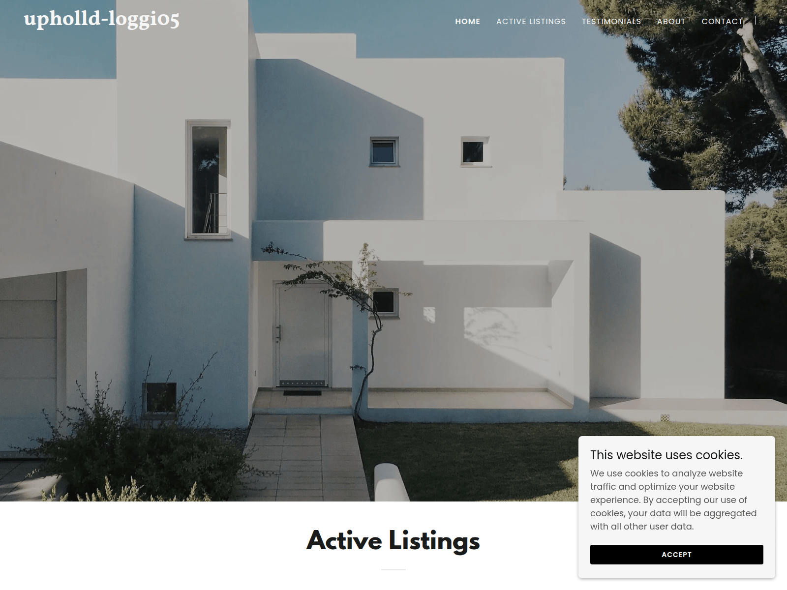Screenshot of upholld-loggi05.godaddysites.com
