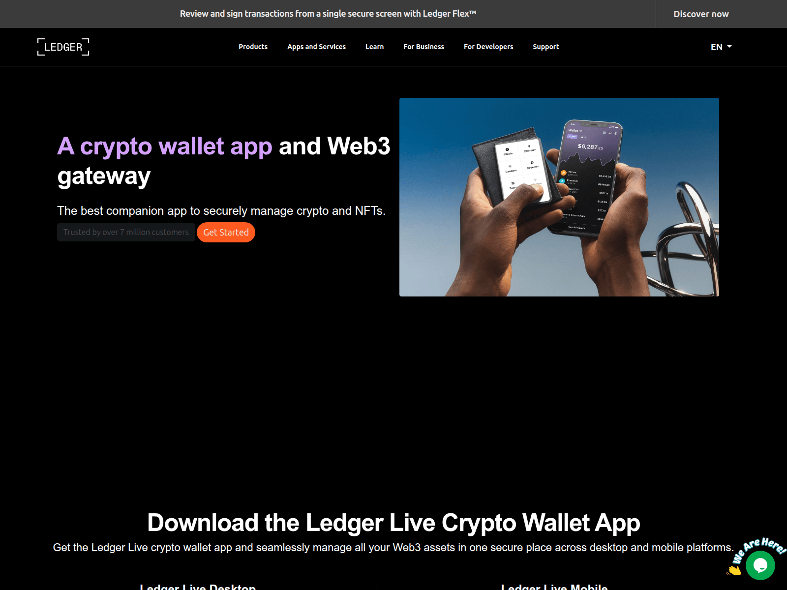 Screenshot of ledger-live-login-contact.vercel.app