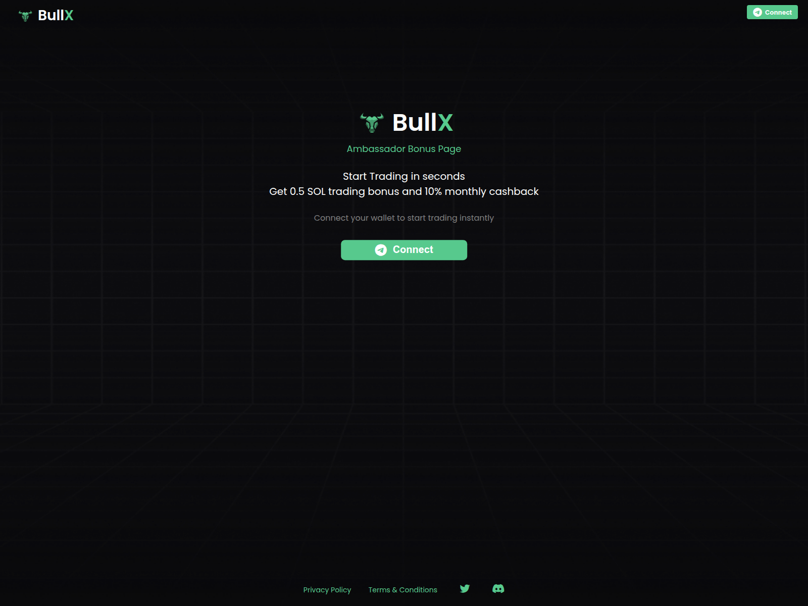 Screenshot of bullx.bio