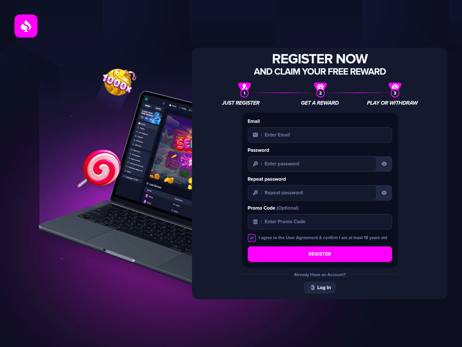 Screenshot of casgrok.com