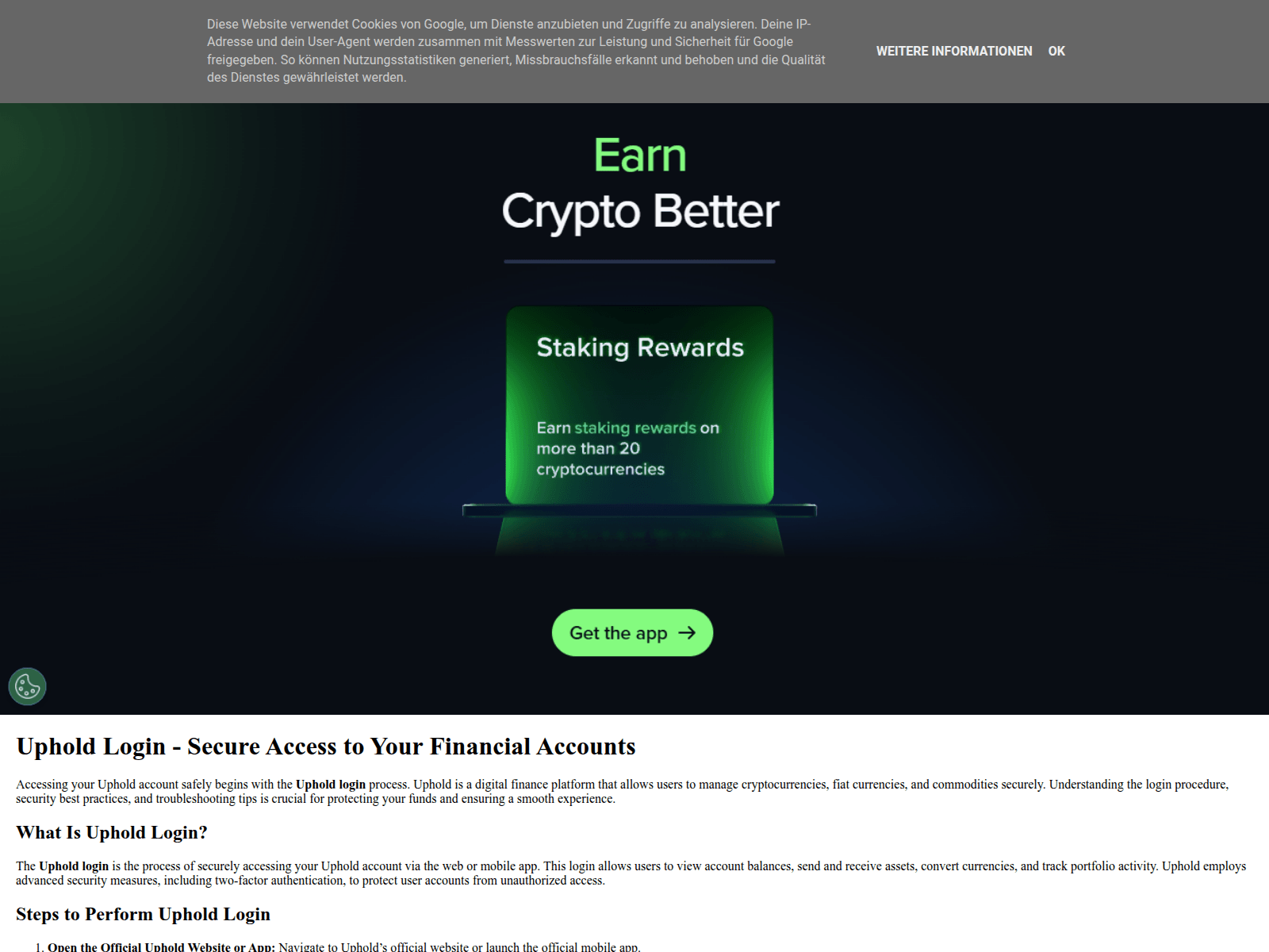 Screenshot of uphold-login-en.blogspot.al