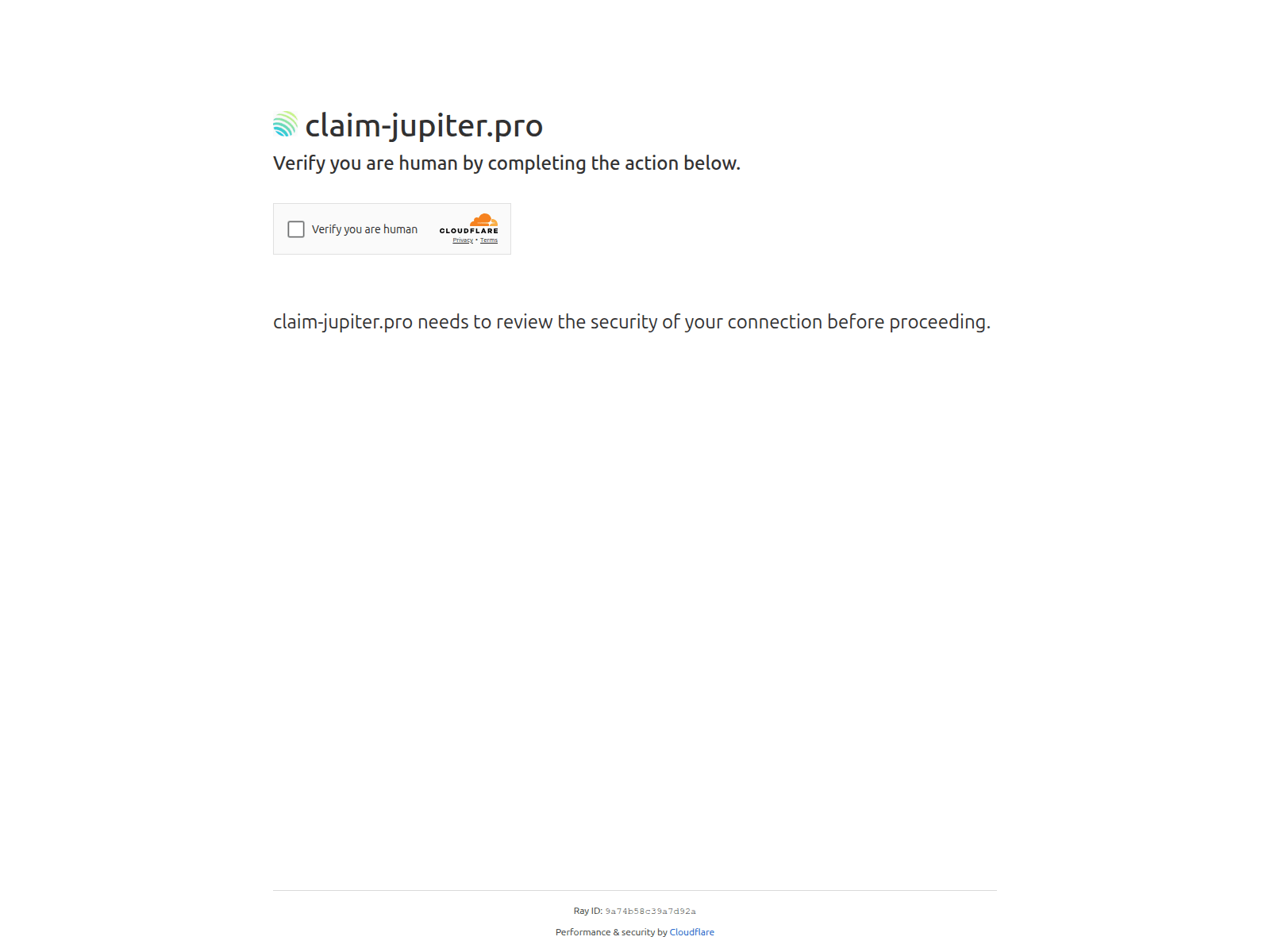 Screenshot of claim-jupiter.pro