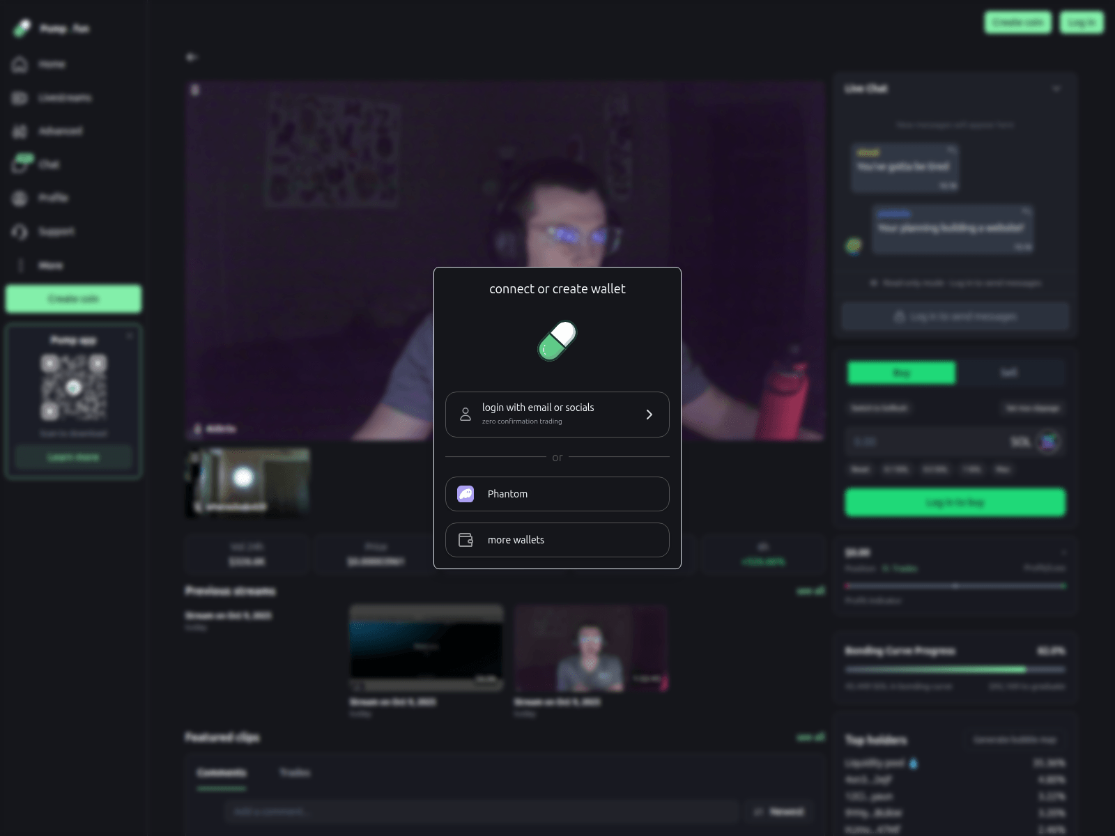 Screenshot of pumpfunlive.site