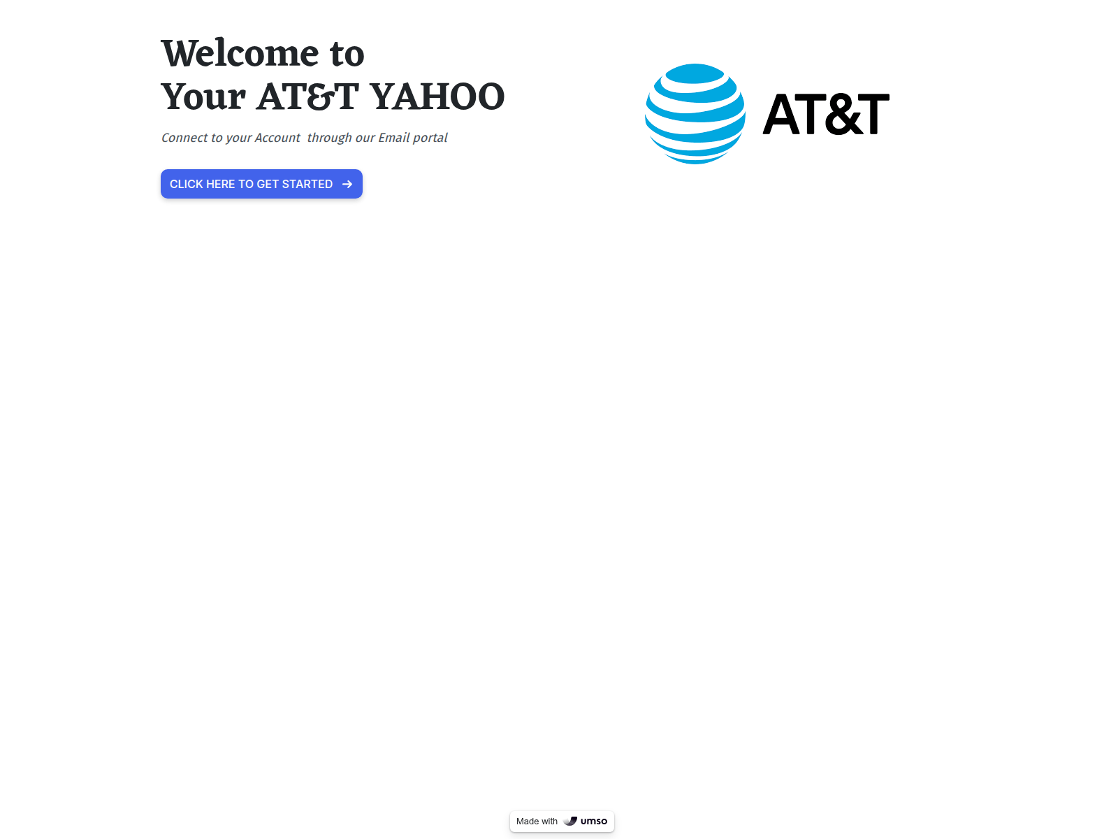 Screenshot of oeze5y57b26xn8zk.umso.co