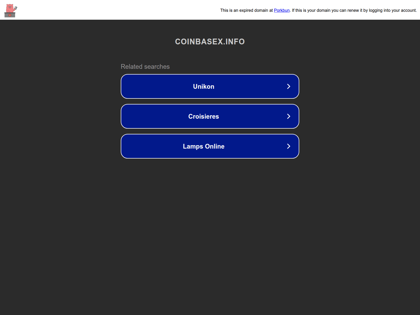 Screenshot of app.coinbasex.info