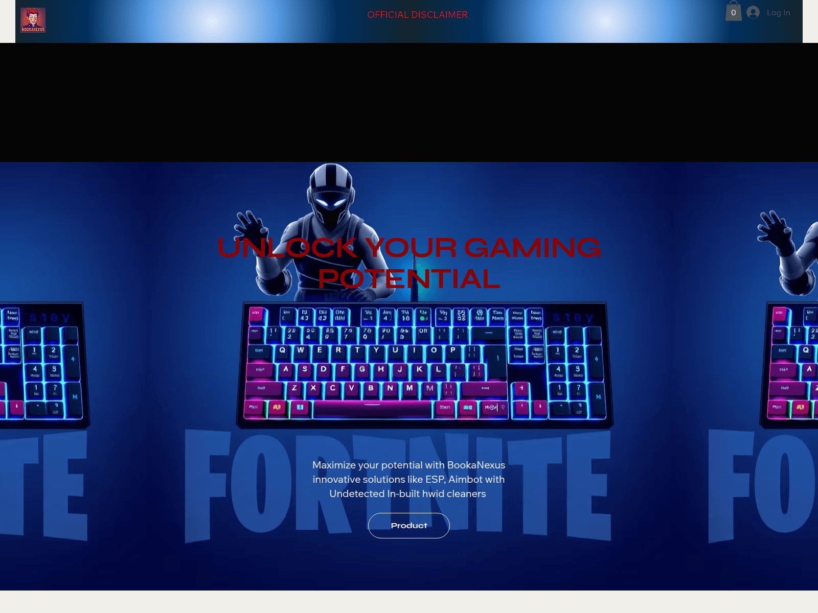 Screenshot of bookanexus.com