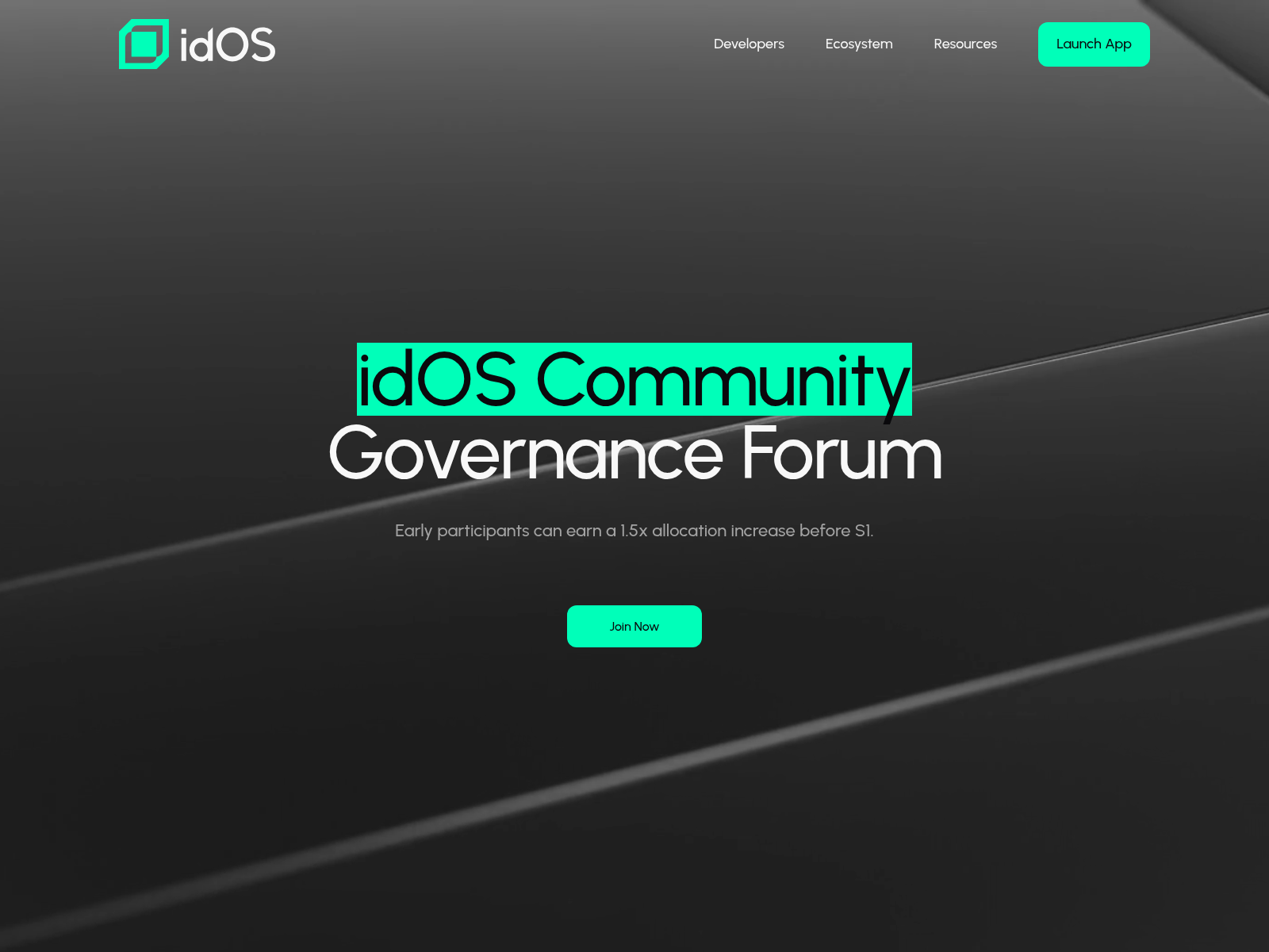 Screenshot of community-idos.org