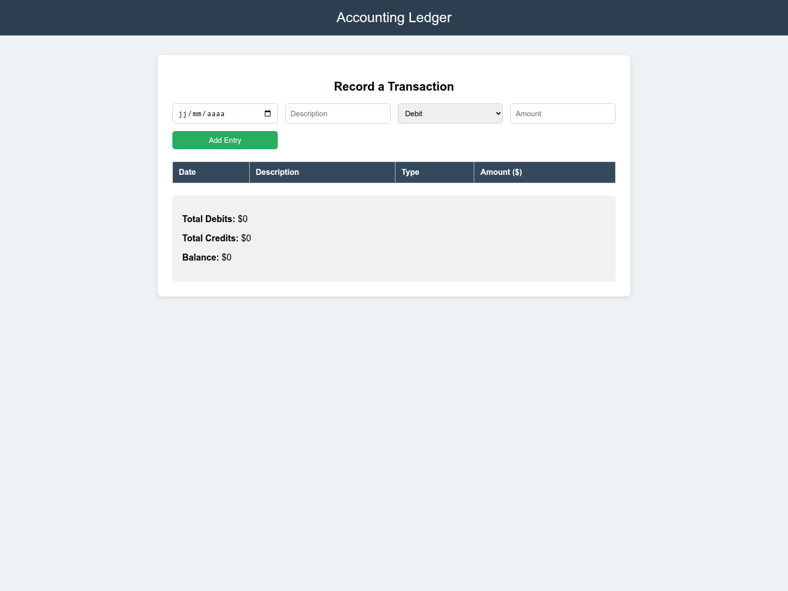 Screenshot of ledgifiur.gl