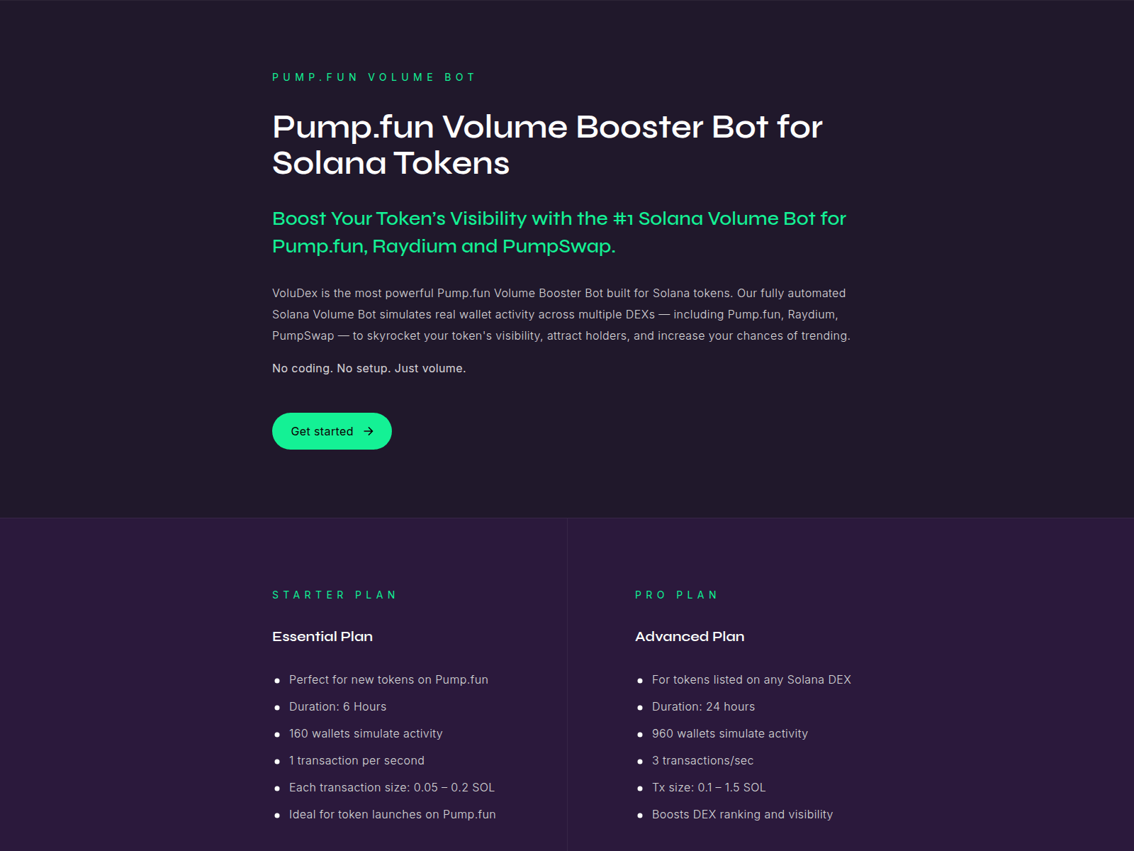 Screenshot of voludex.net