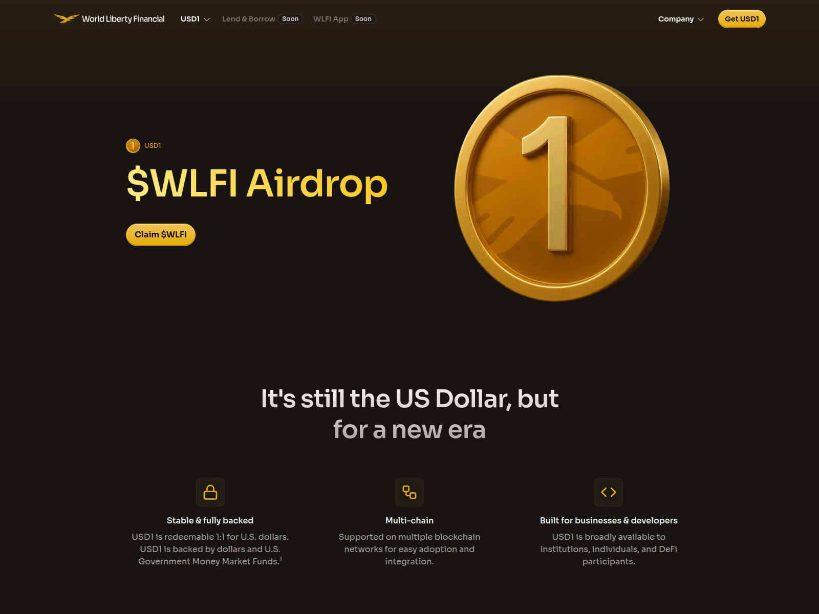 Screenshot of unlock-worldlibertyfi.com