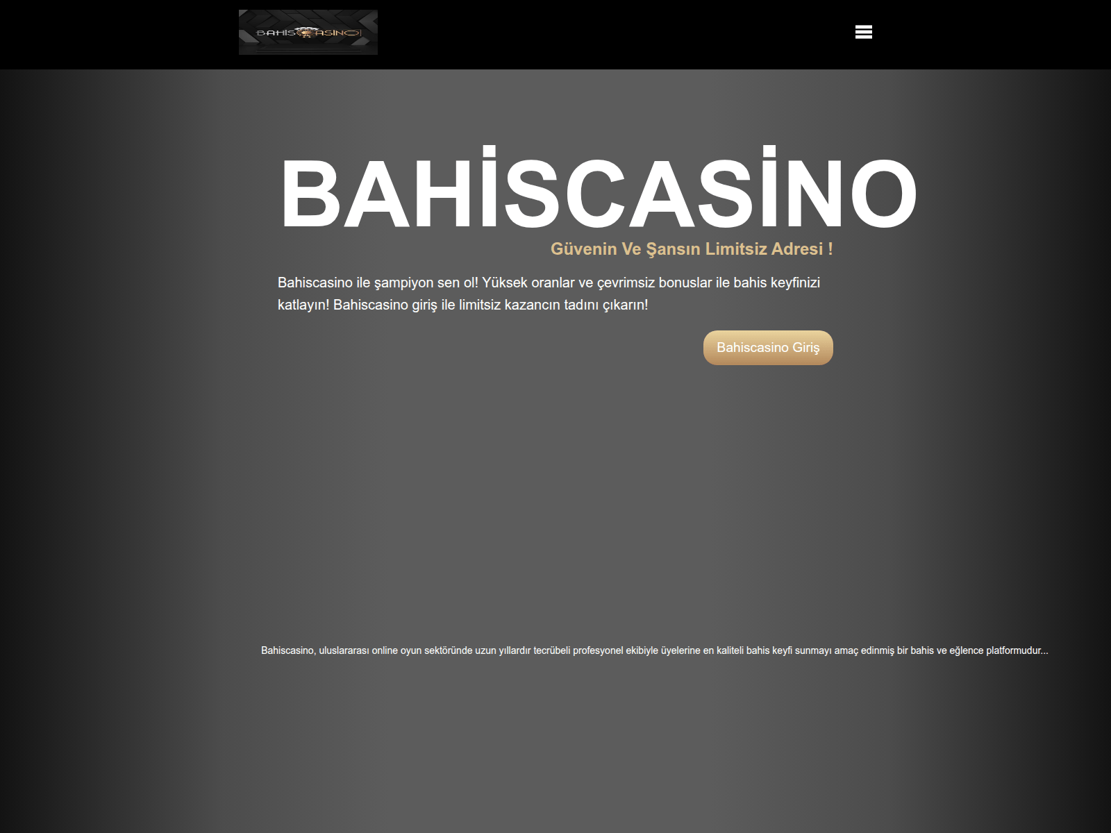Screenshot of tr.bahiscasino-erisimiadresi.com