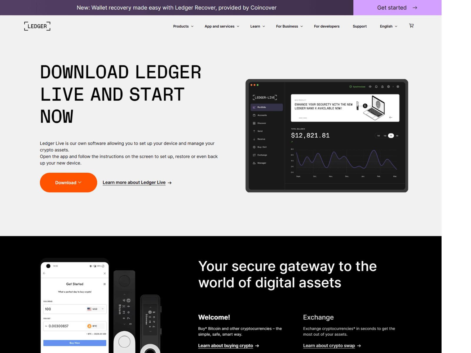 Screenshot of l--start-ledger-oauth.webflow.io