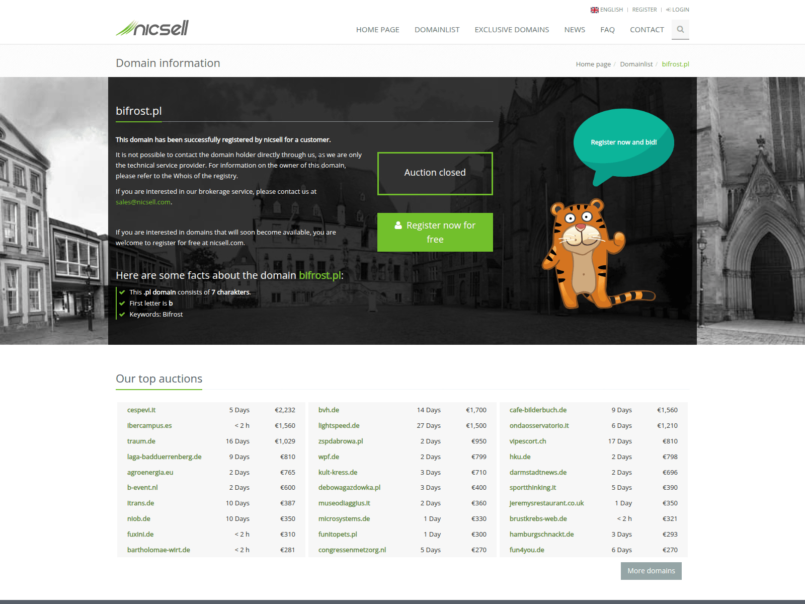 Screenshot of bifrost.pl