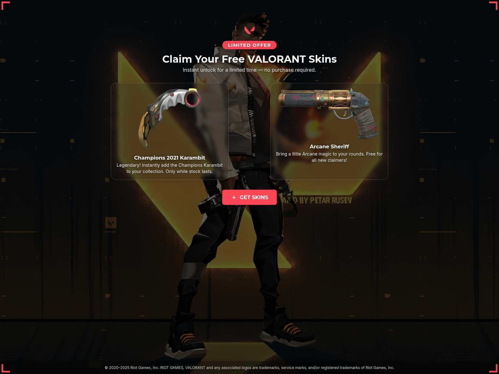 Screenshot of valo-grab.com