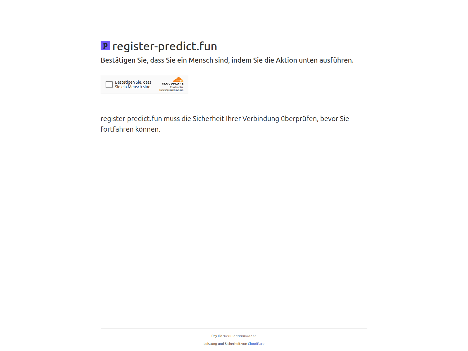 Screenshot of register-predict.fun