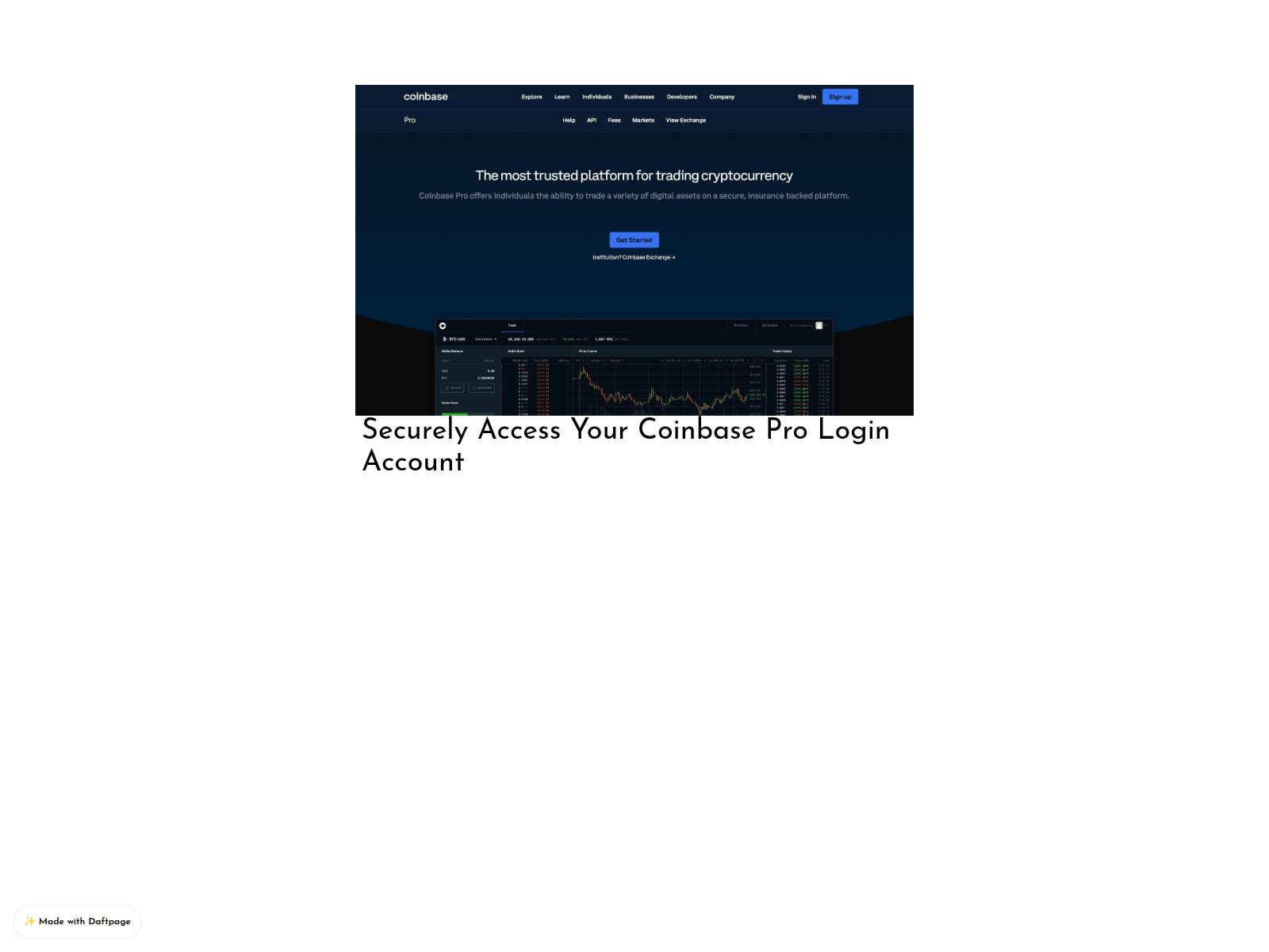 Screenshot of sso-faq-coinbaspro.daftpage.com