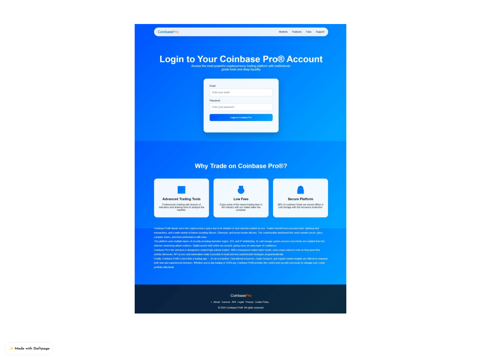 Screenshot of sso-coinbasa-cdn.daftpage.com