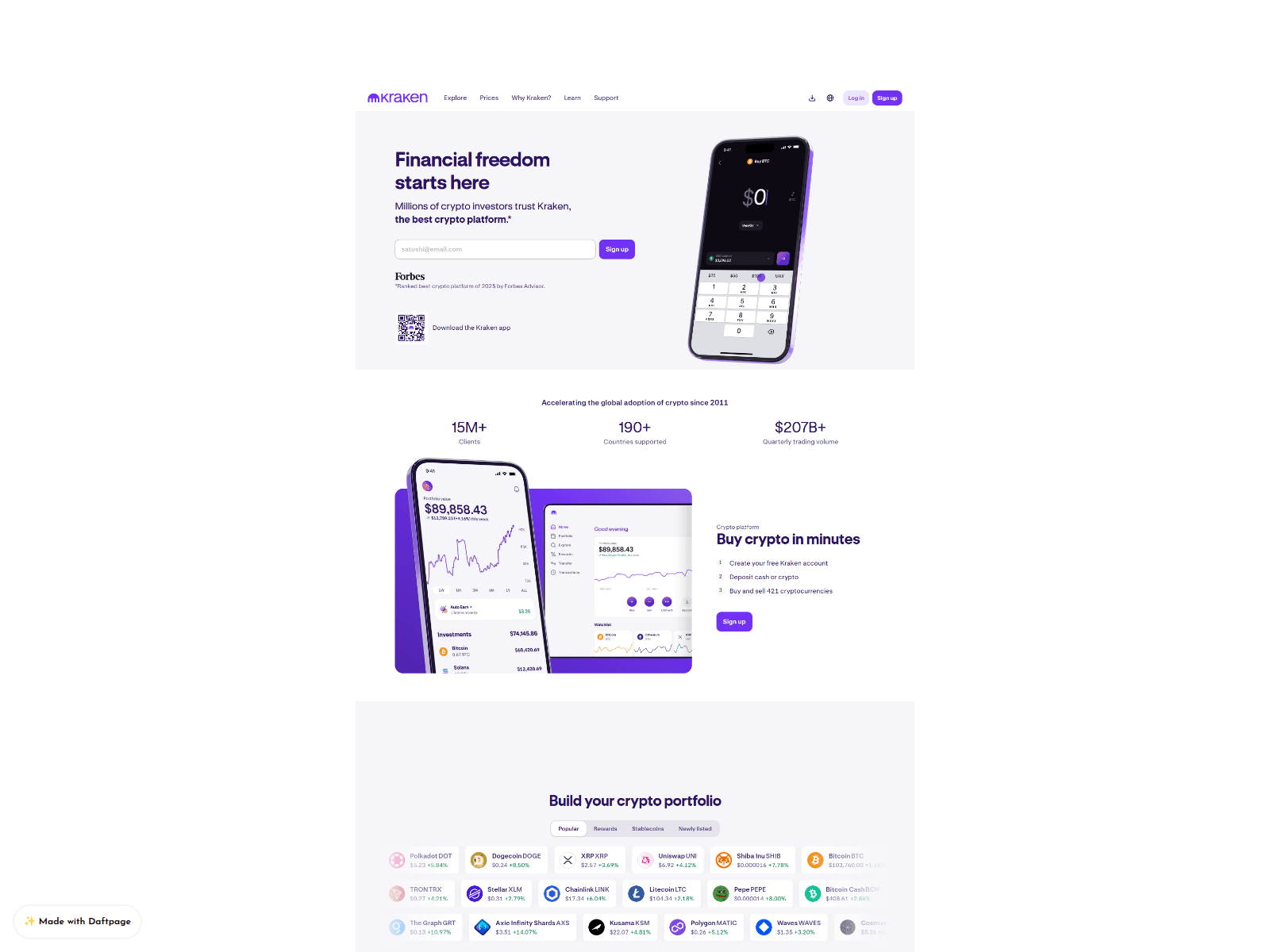 Screenshot of access-secure-krakeen.daftpage.com