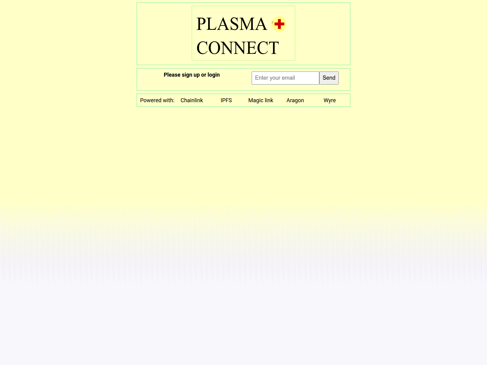 Screenshot of plasma-connect.web.app