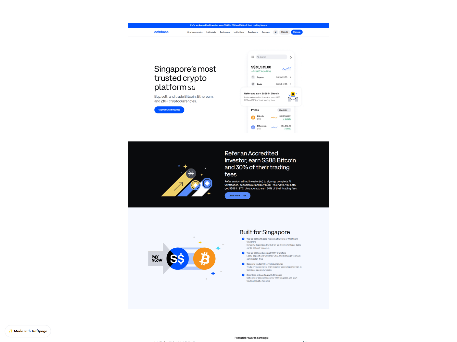 Screenshot of help-coinbasehelp-docs.daftpage.com