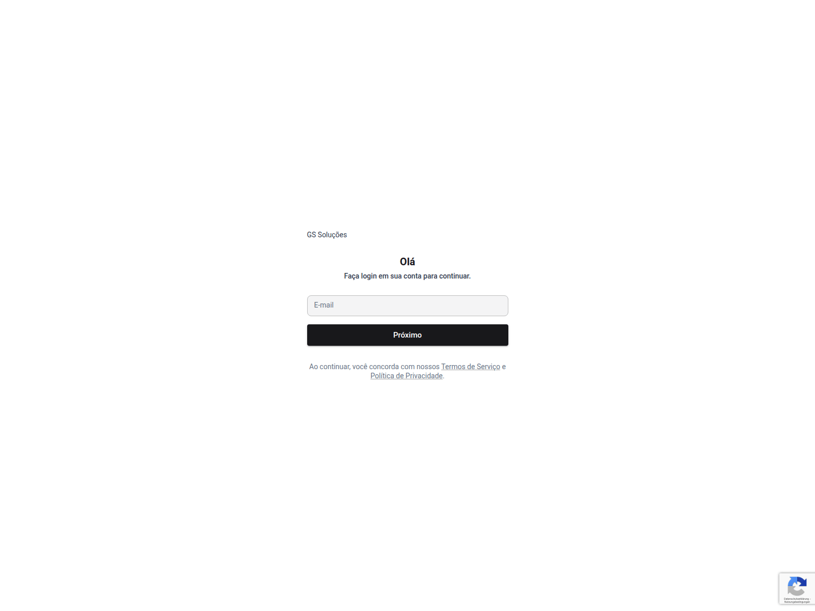 Screenshot of gs-solucoes.baseportal.io