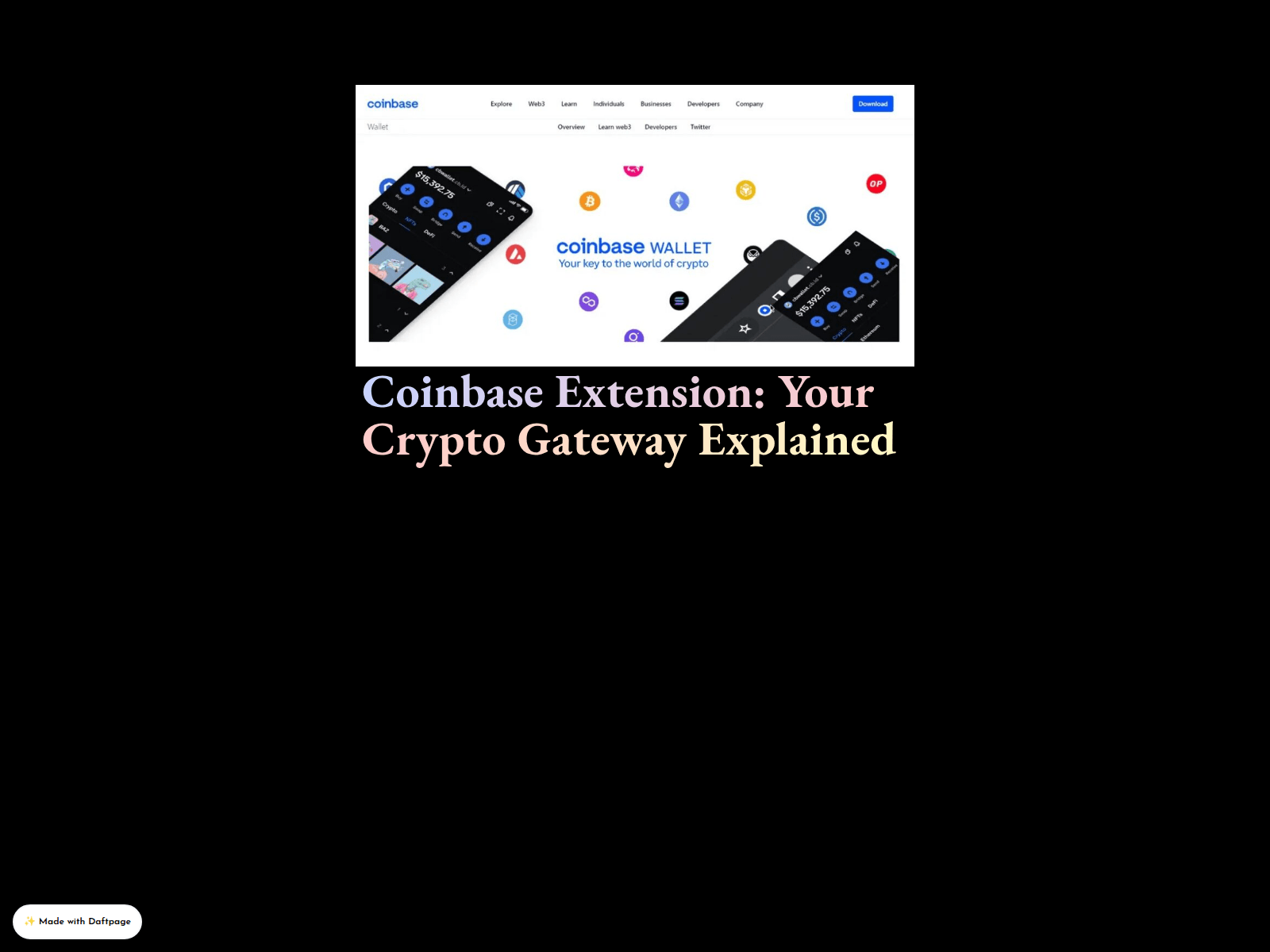 Screenshot of welcome-coin-docs.daftpage.com