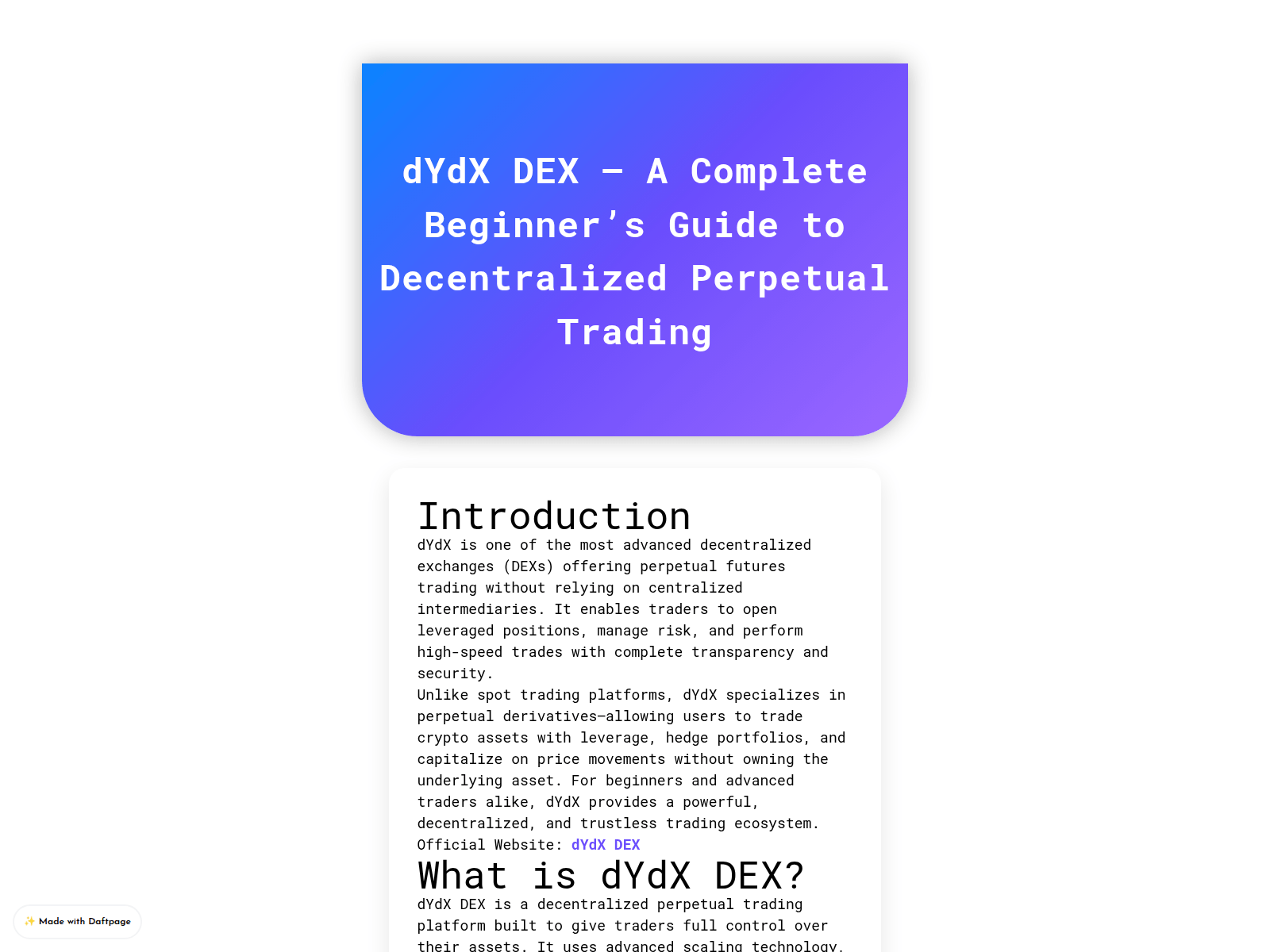 Screenshot of eng-us-dydxx-dexx.daftpage.com