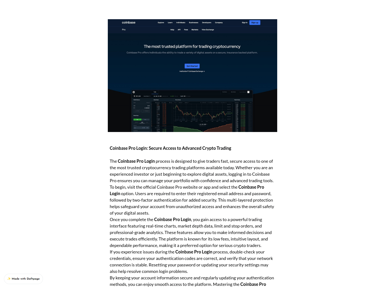 Screenshot of public-coinpro-doc.daftpage.com
