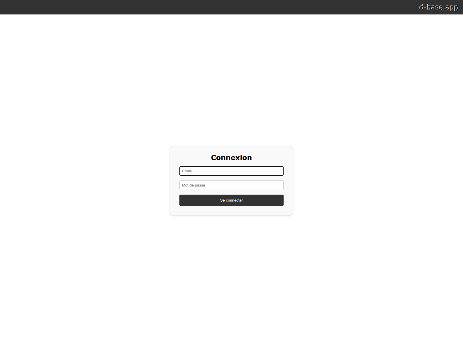 Screenshot of dock.d-base.app