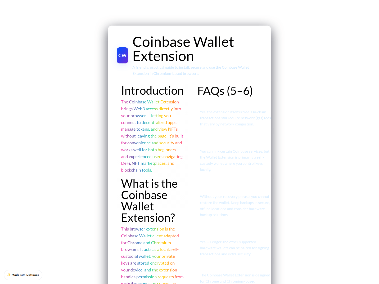 Screenshot of ext-en-coinbsewlet.daftpage.com
