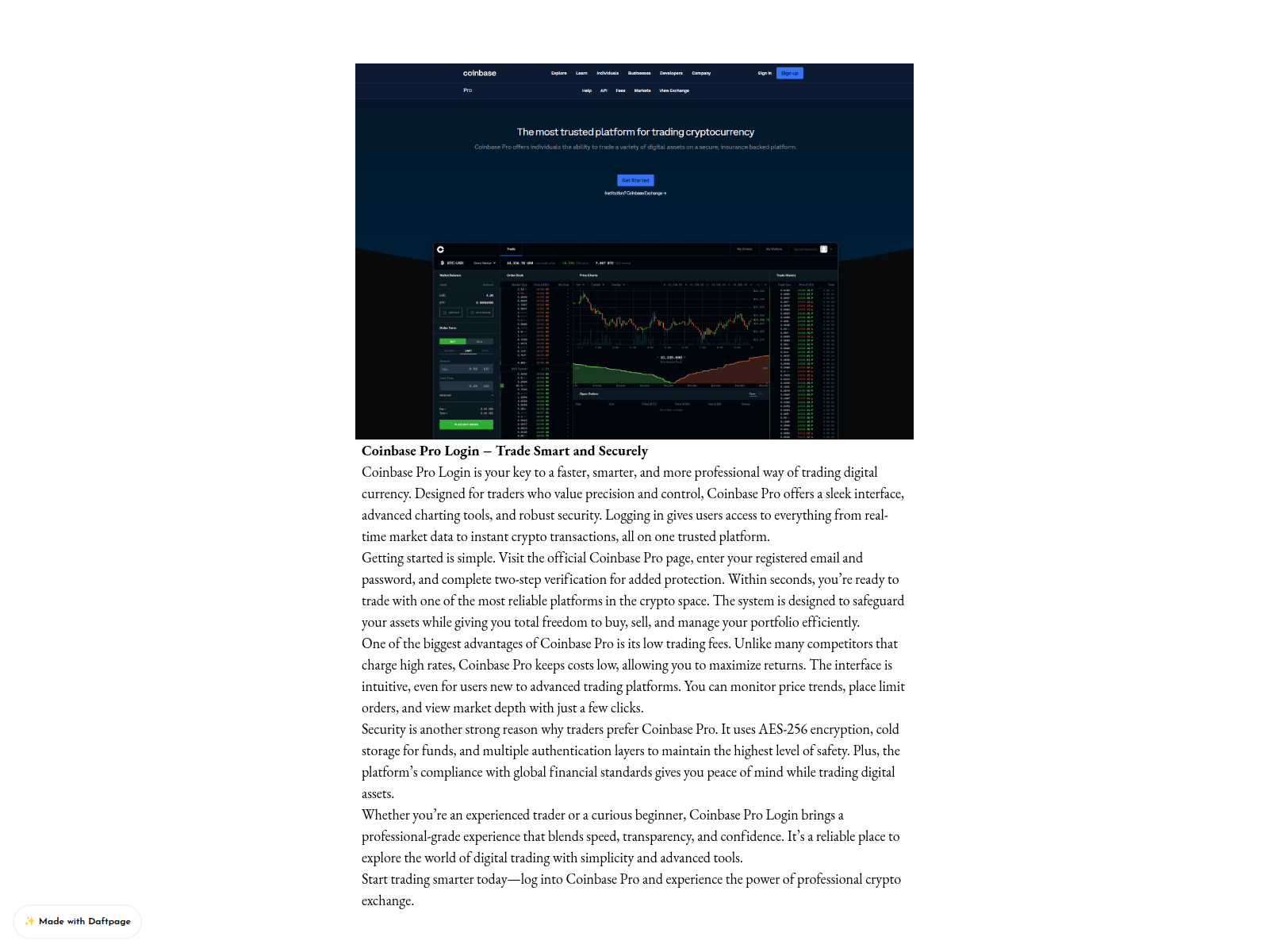 Screenshot of nav-coinpro-docs.daftpage.com