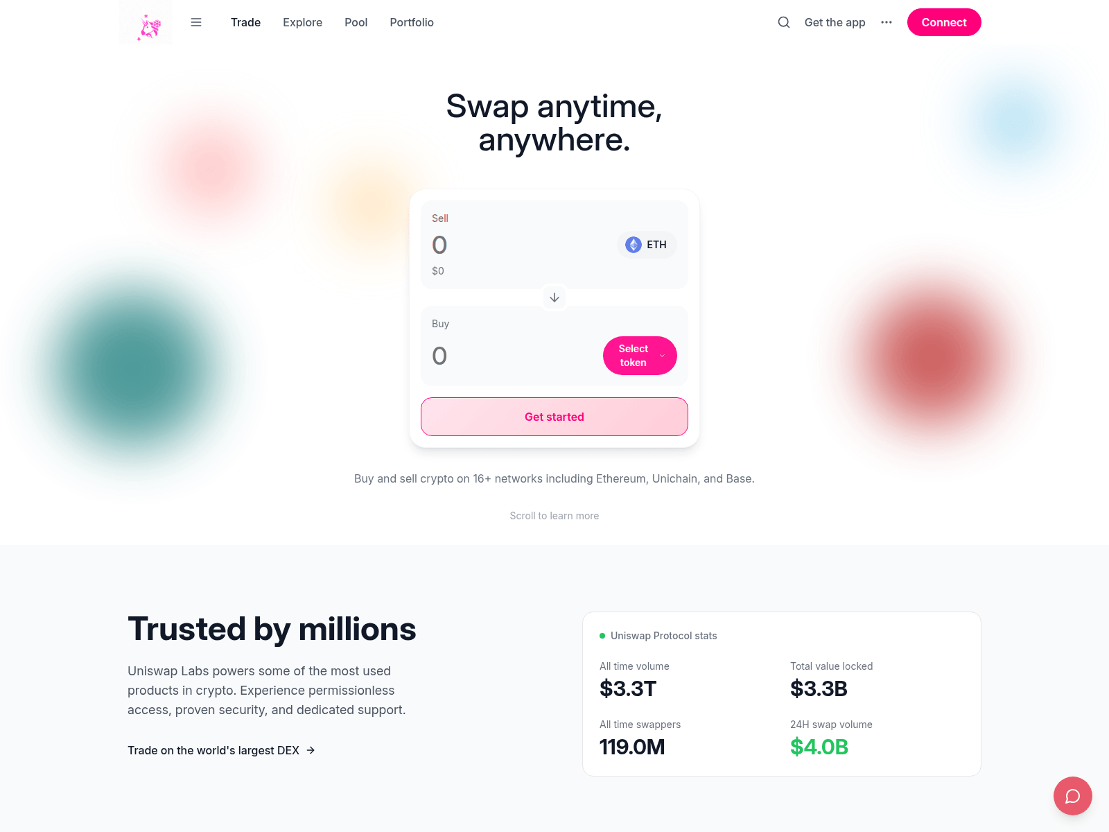 Screenshot of unwiswap.org