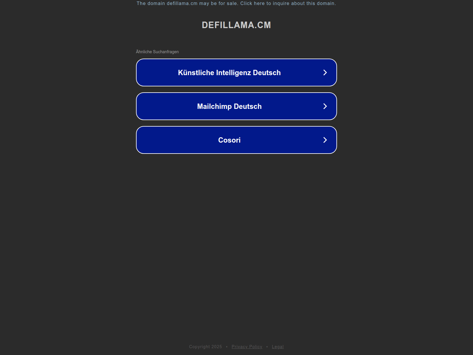 Screenshot of defillama.cm