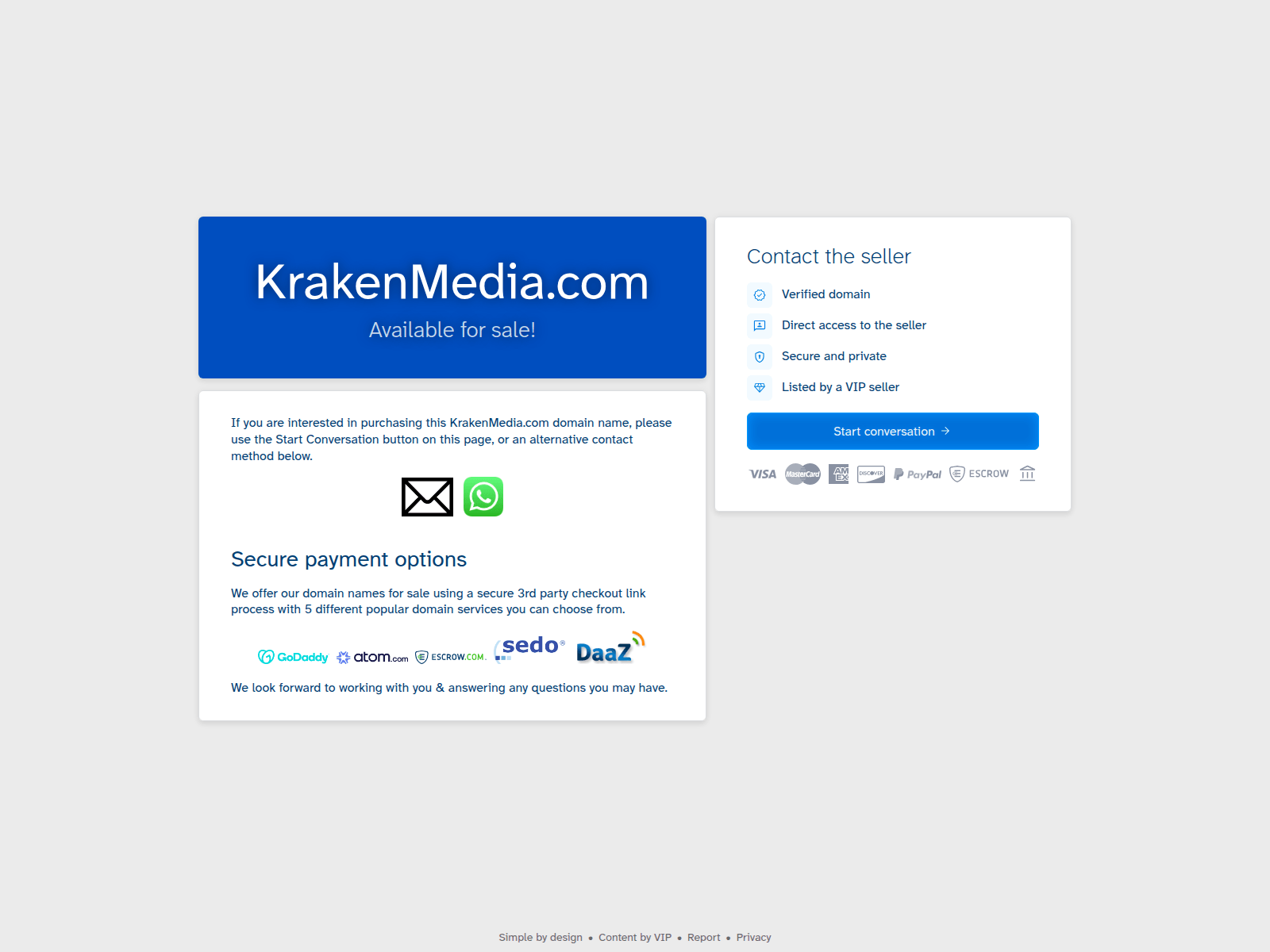 Screenshot of vpn-eu.krakenmedia.com
