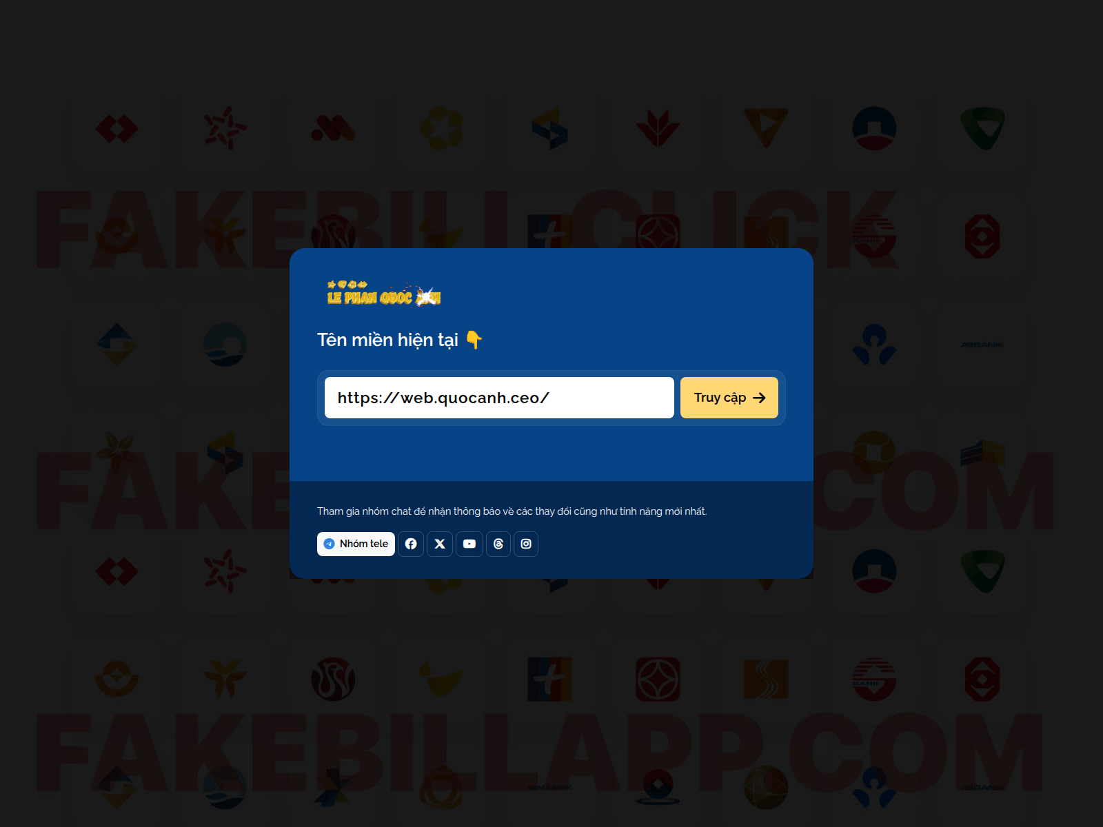 Screenshot of fakebill1.lat