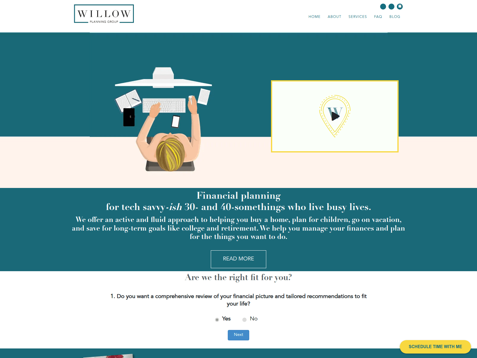 Screenshot of willowplanninggroup.com