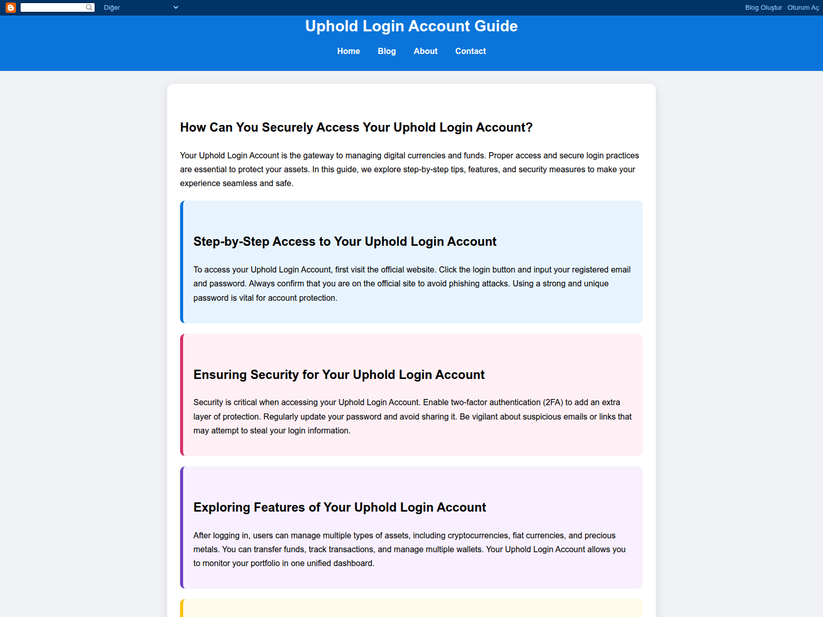 Screenshot of uphold-loginaccount.blogspot.com.tr