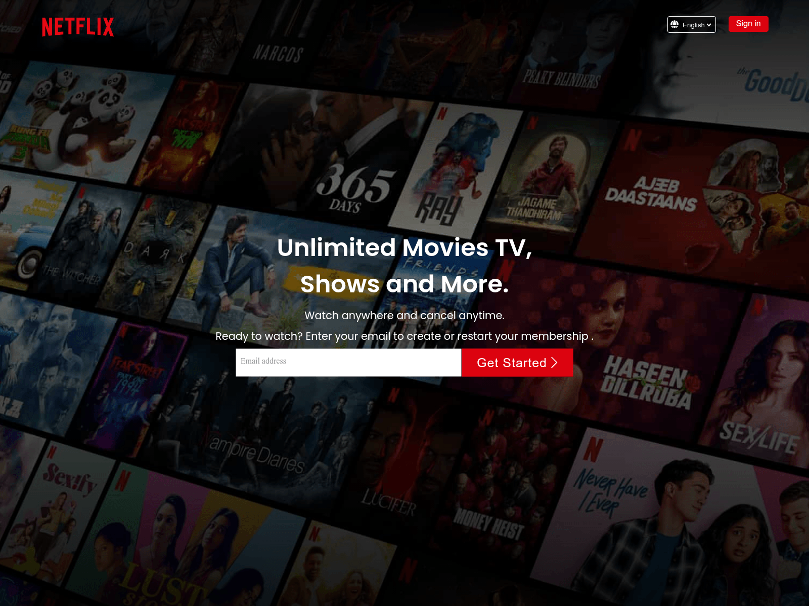 Screenshot of netflix-clone-qu144p5yp-lumiereproductions.vercel.app