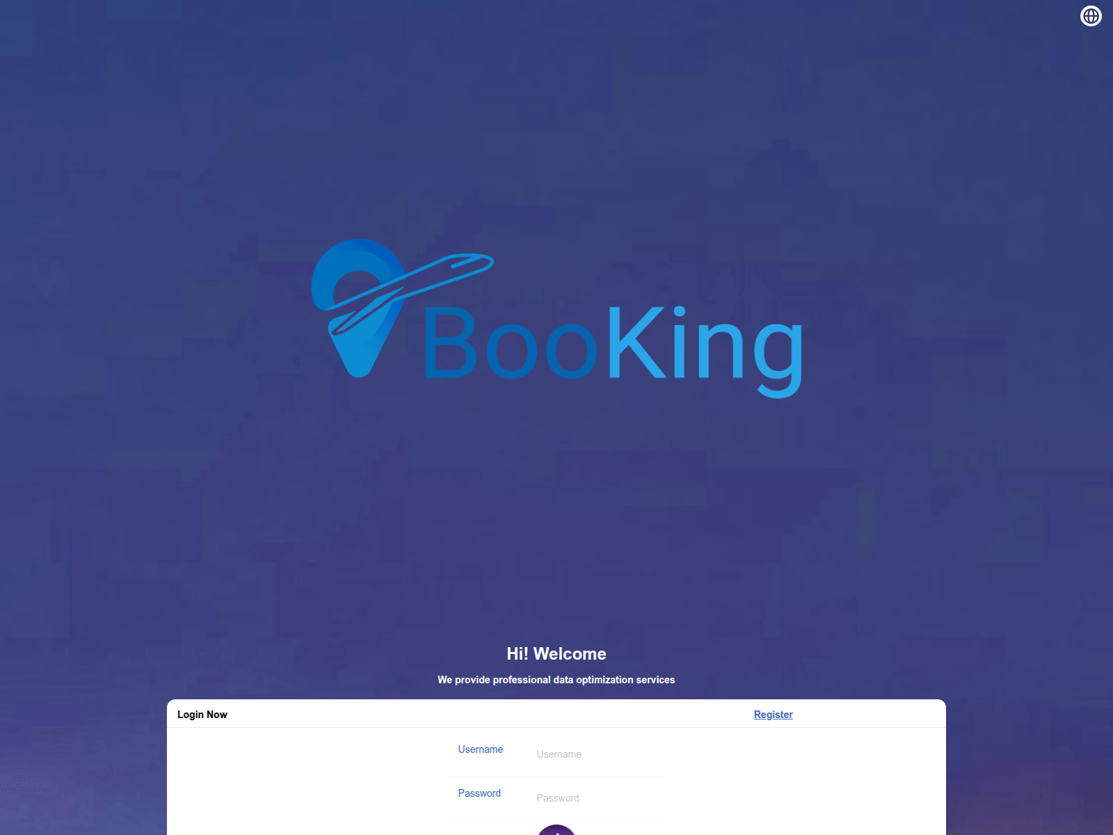 Screenshot of hotel-booking89.vip