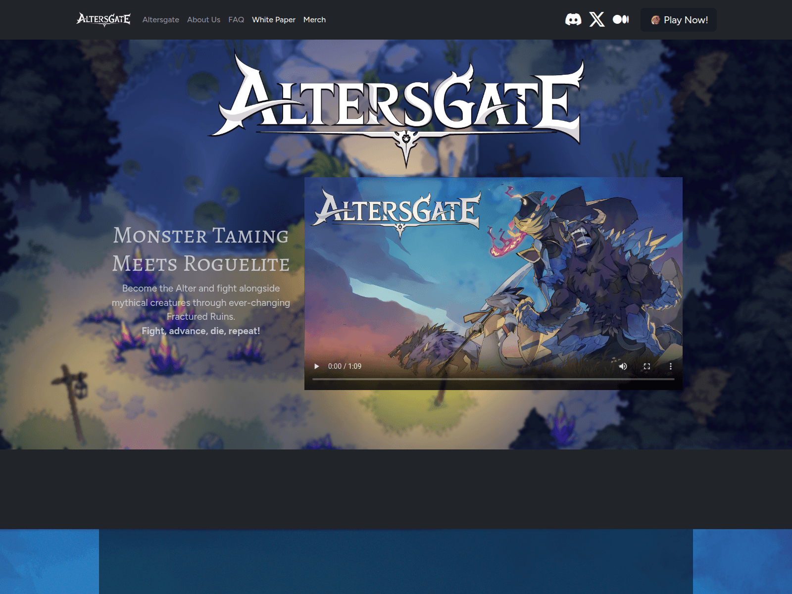 Screenshot of altersgate.com