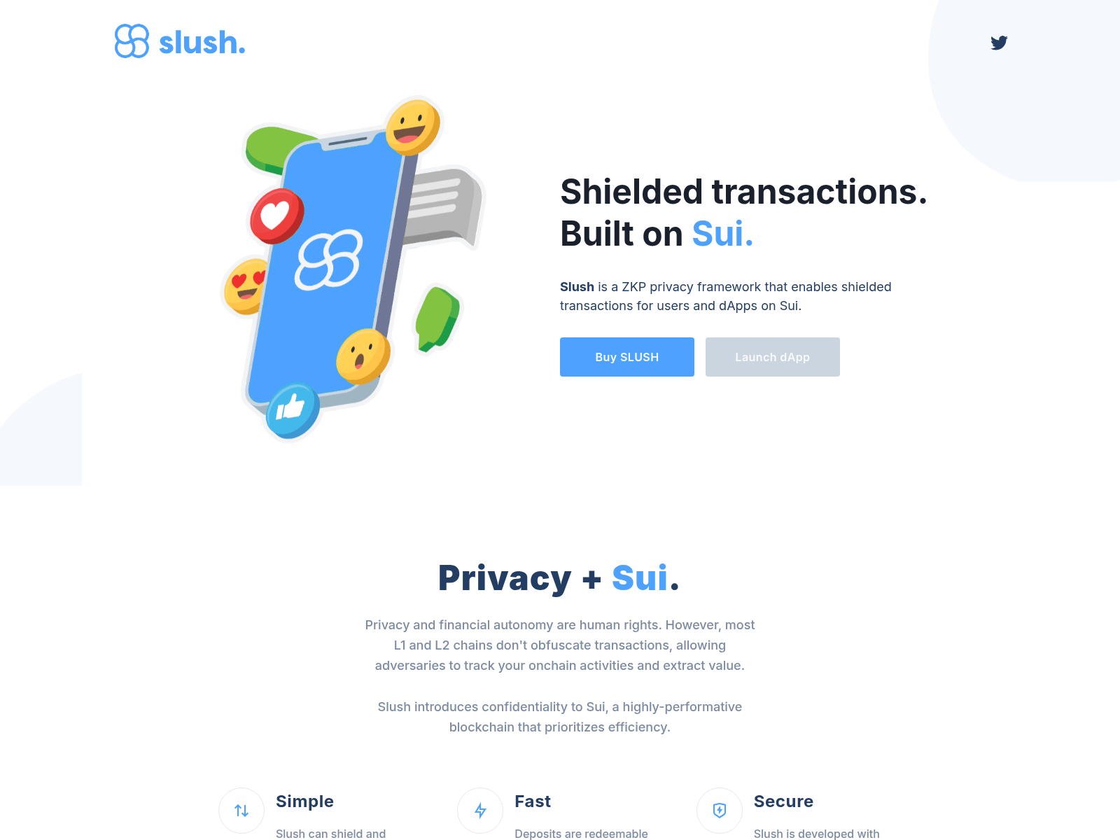 Screenshot of slush.pages.dev