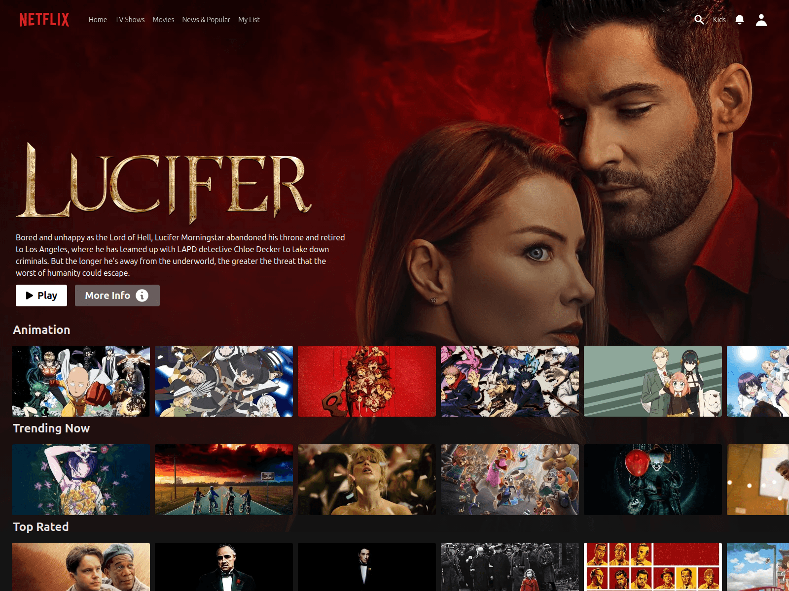 Screenshot of netflix-omega-one.vercel.app