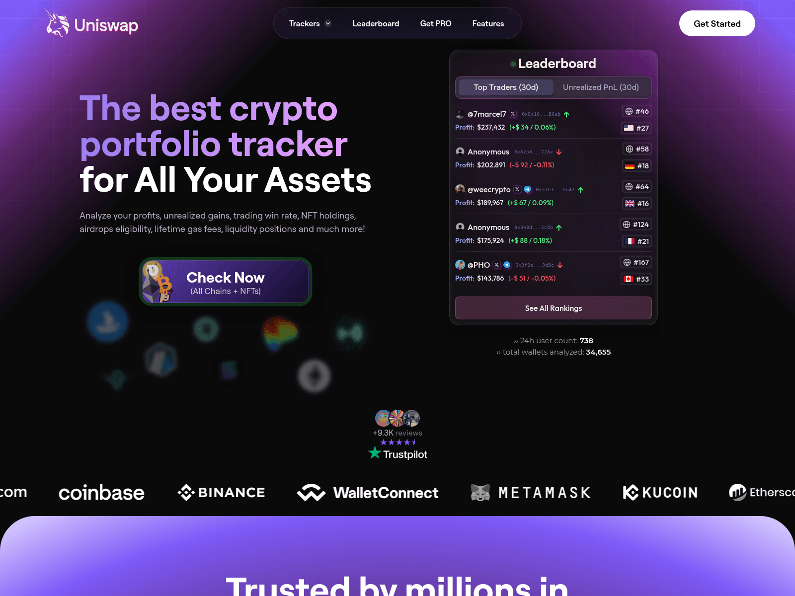 Screenshot of uniswap-viewers.web.app