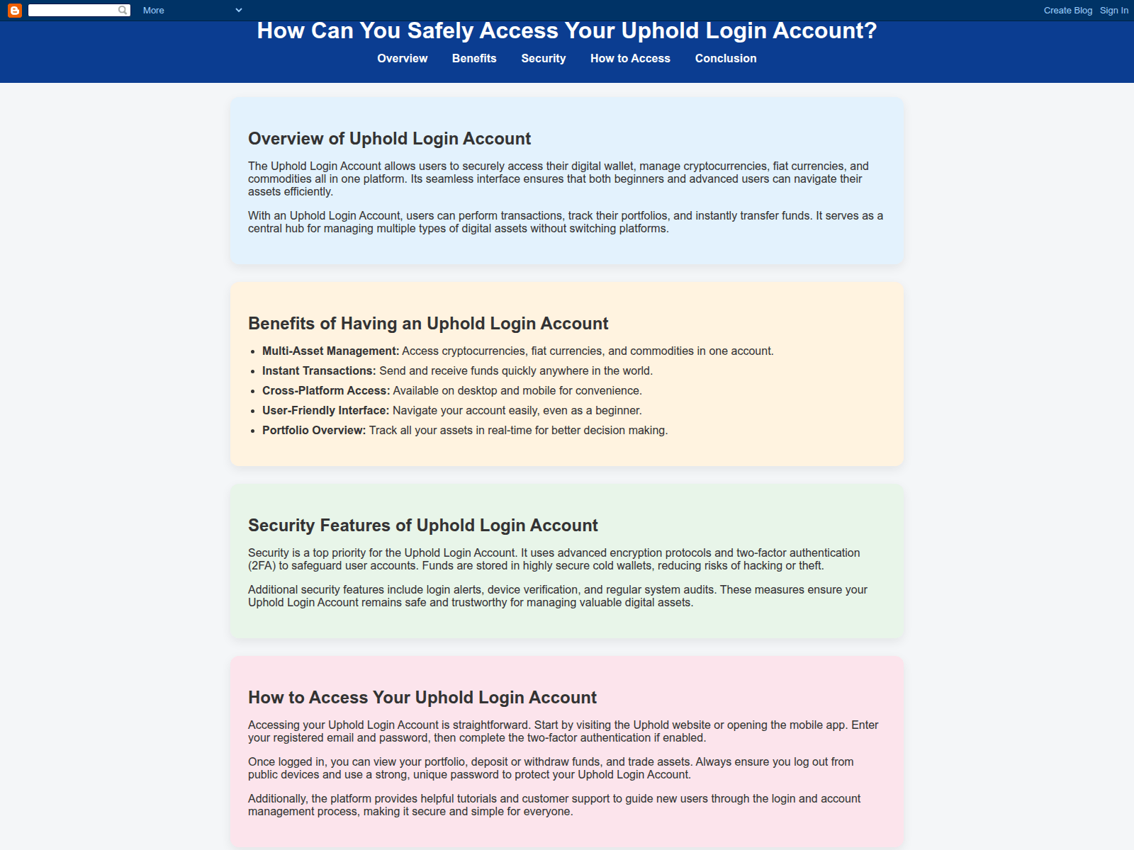 Screenshot of connect-uphold-login-account.blogspot.li