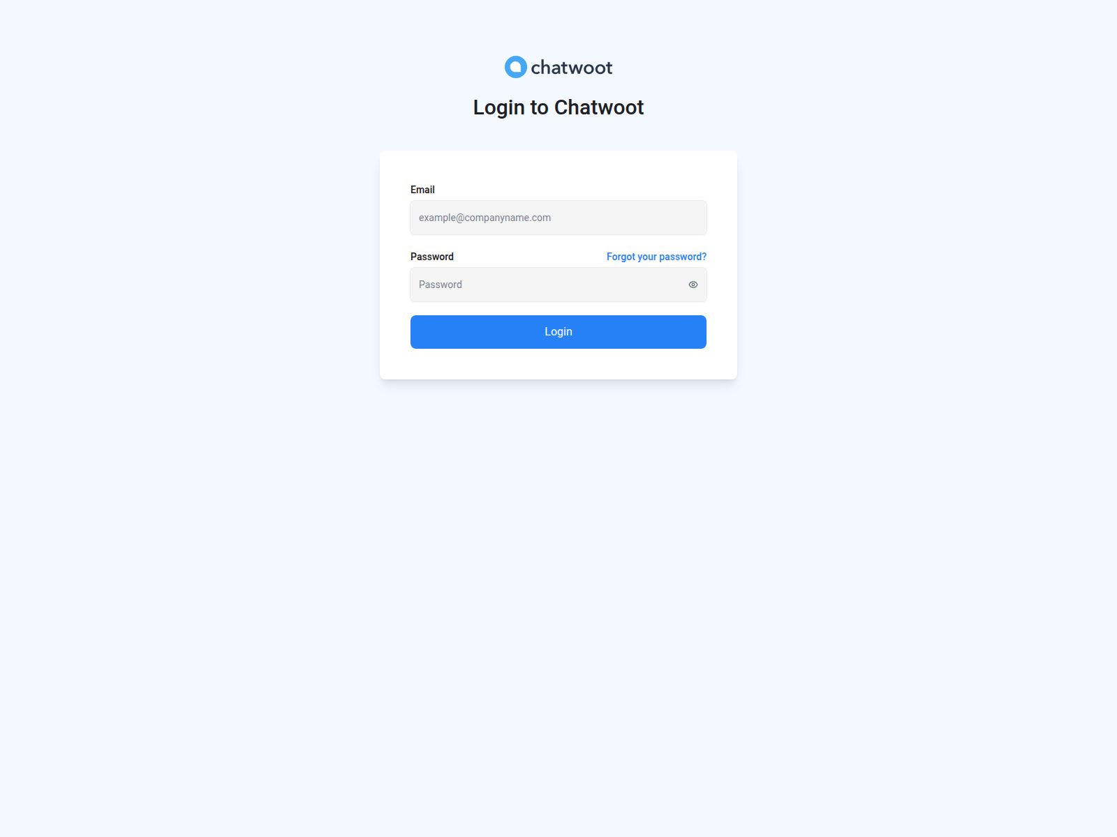 Screenshot of chatwoot.deliverynexus.com.br
